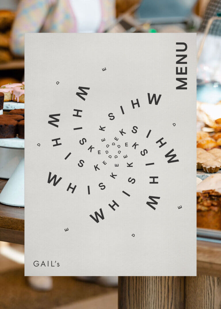 Gails Menu design Whisked