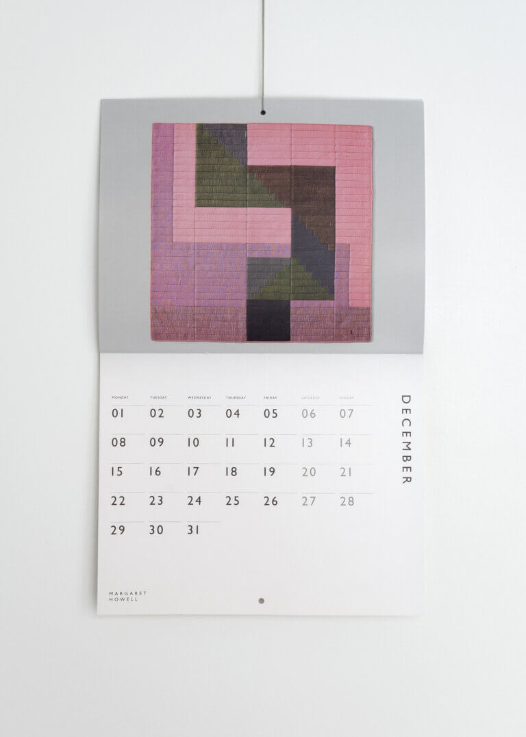 Margaret Howell Lucienne Day Calendar 2025 design