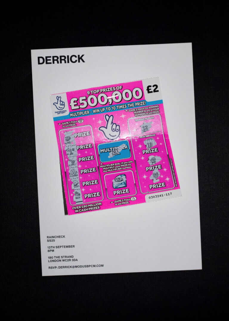 DERRICK SS25 Invite